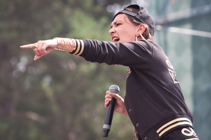 Slongs Dievanongs @ pennenzakkenrock 2014, foto 13, foto's door Carine Wouters - FrontView Magazine