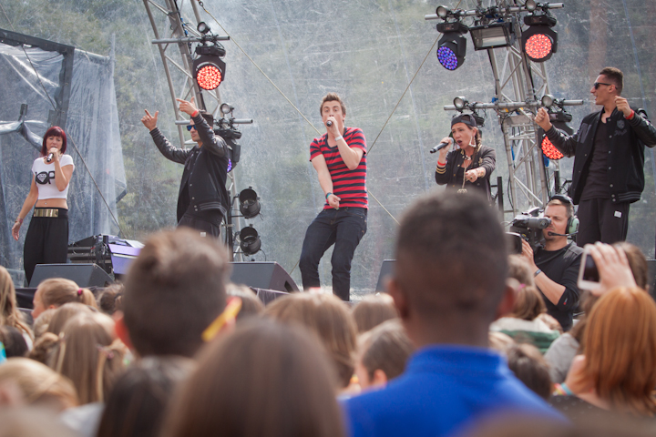 Slongs Dievanongs @ pennenzakkenrock 2014, foto 21, foto's door Carine Wouters - FrontView Magazine