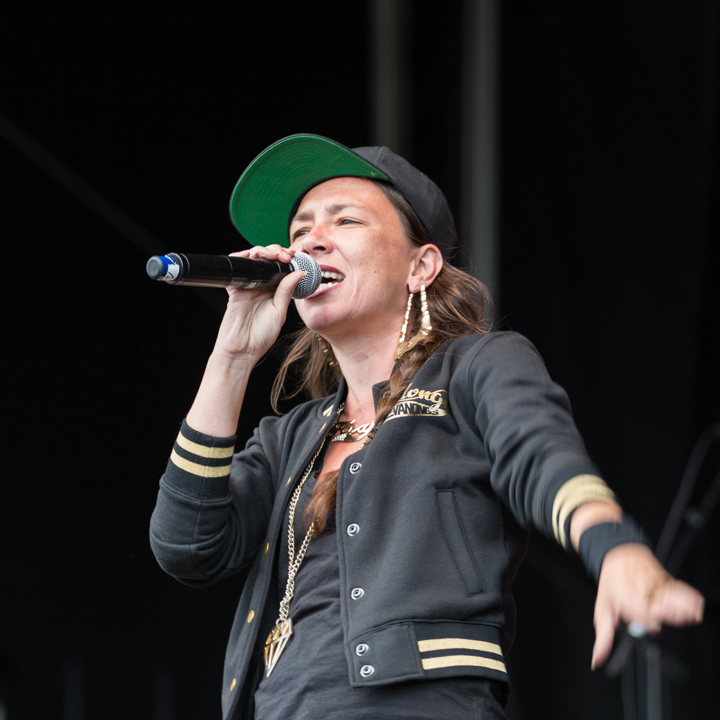 Slongs Dievanongs @ Popeiland 2014, picture 1, photographed by Guy Danneels - FrontView Magazine