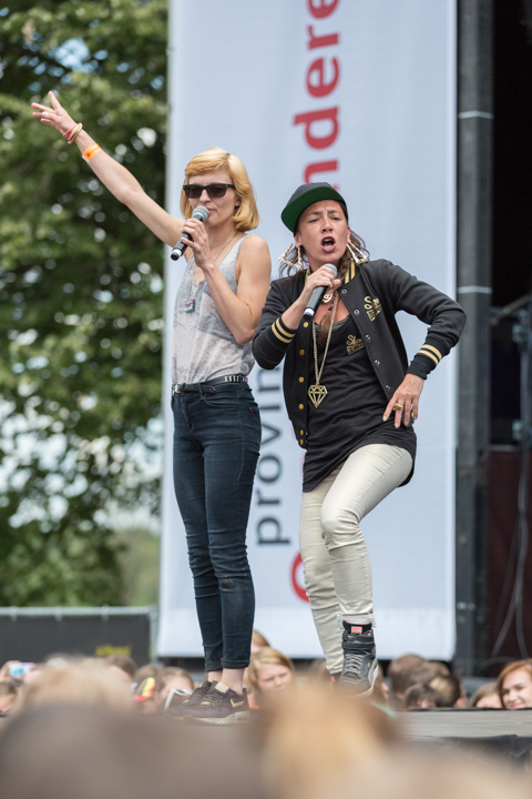 Slongs Dievanongs @ Popeiland 2014, picture 32, photographed by Guy Danneels - FrontView Magazine