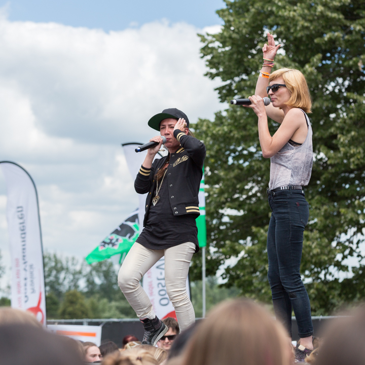 Slongs Dievanongs @ Popeiland 2014, picture 35, photographed by Guy Danneels - FrontView Magazine