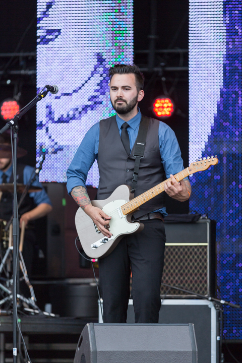 Urbanus en de Fanfaar @ Popeiland 2014, picture 10, photographed by Guy Danneels - FrontView Magazine