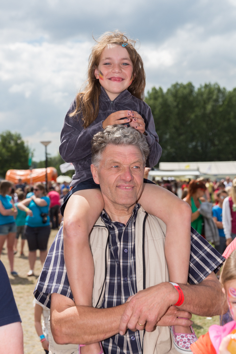Urbanus en de Fanfaar @ Popeiland 2014, picture 13, photographed by Guy Danneels - FrontView Magazine