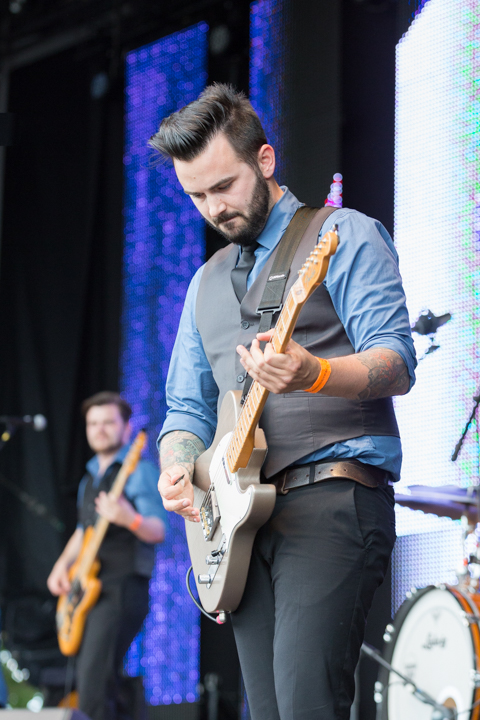 Urbanus en de Fanfaar @ Popeiland 2014, picture 21, photographed by Guy Danneels - FrontView Magazine