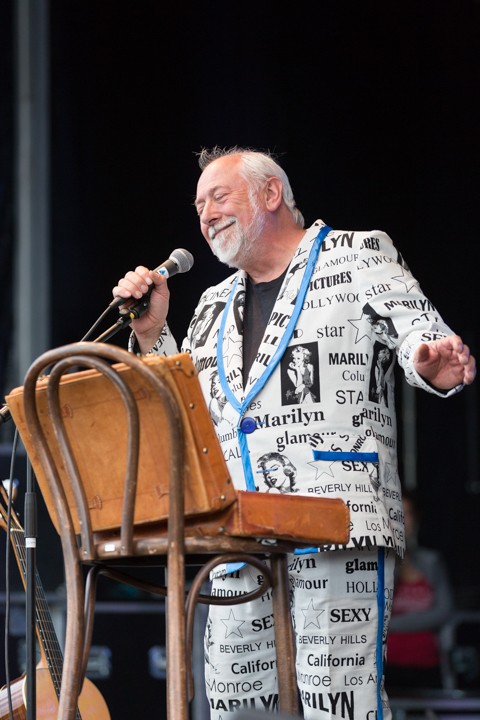 Urbanus en de Fanfaar @ Popeiland 2014, picture 26, photographed by Guy Danneels - FrontView Magazine