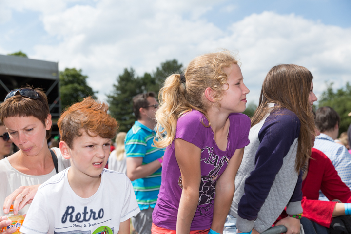 Urbanus en de Fanfaar @ Popeiland 2014, picture 27, photographed by Guy Danneels - FrontView Magazine