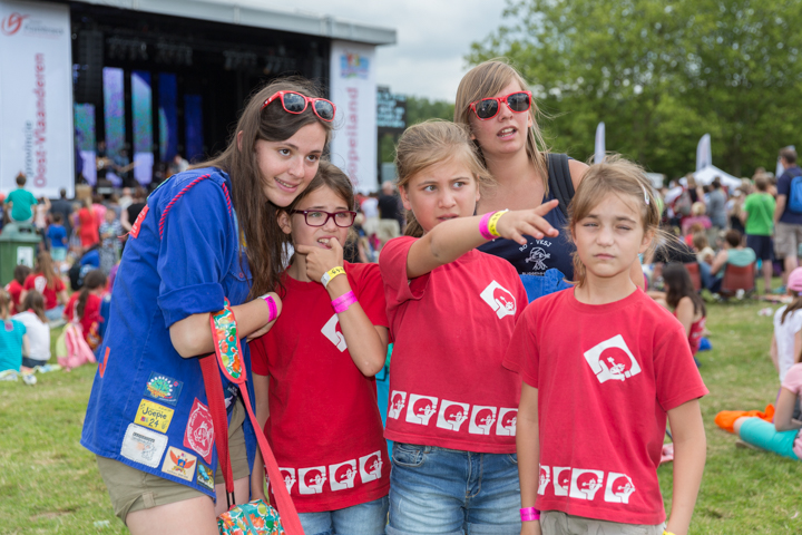 Urbanus en de Fanfaar @ Popeiland 2014, picture 39, photographed by Guy Danneels - FrontView Magazine