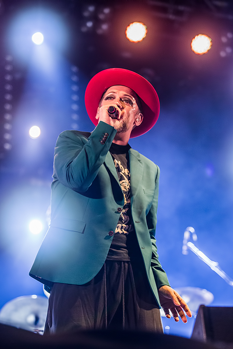 Boy George @ Genk on Stage 2014, picture 4, photographed by Elke Briers - FrontView Magazine