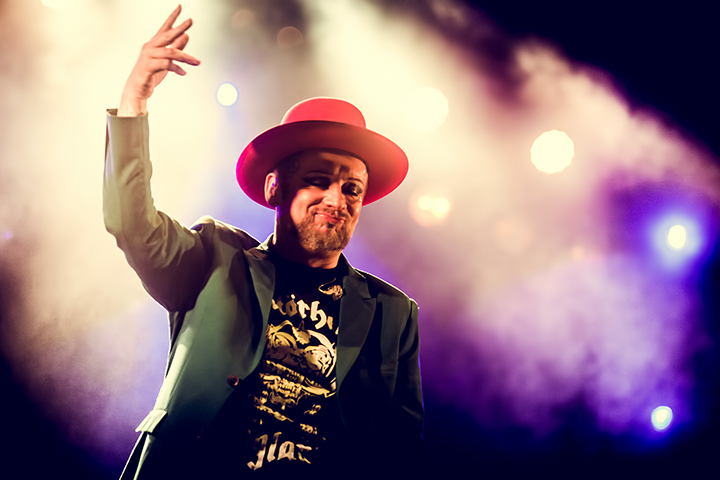 Boy George @ Genk on Stage 2014, picture 5, photographed by Elke Briers - FrontView Magazine
