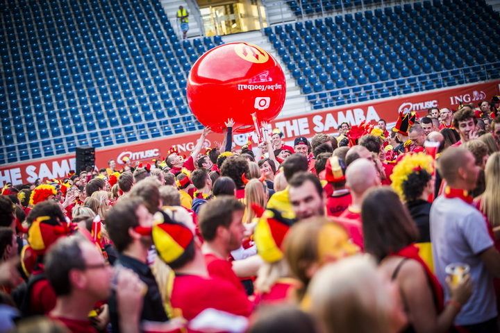 Love the samba - België - Zuid Korea @ Ghelamco arena Gent, picture 11, photographed by sven dullaert - FrontView Magazine