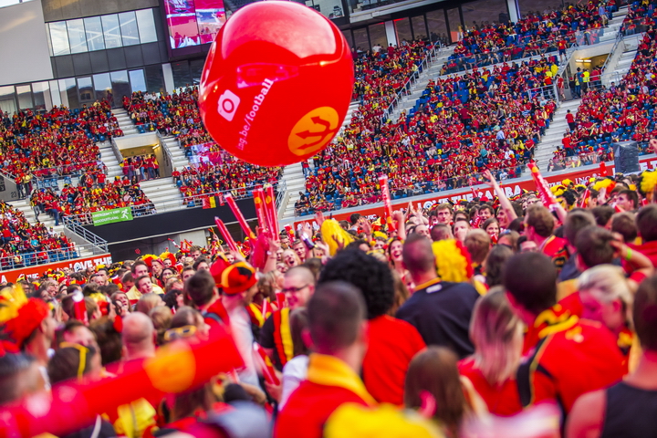 Love the samba - België - Zuid Korea @ Ghelamco arena Gent, picture 13, photographed by sven dullaert - FrontView Magazine