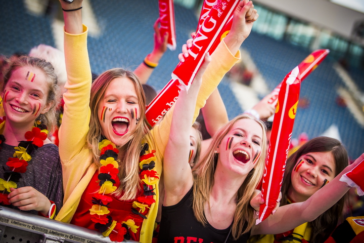 Love the samba - België - Zuid Korea @ Ghelamco arena Gent, picture 15, photographed by sven dullaert - FrontView Magazine