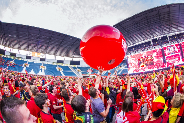 Love the samba - België - Zuid Korea @ Ghelamco arena Gent, picture 20, photographed by sven dullaert - FrontView Magazine