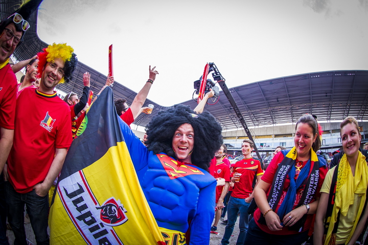 Love the samba - België - Zuid Korea @ Ghelamco arena Gent, picture 21, photographed by sven dullaert - FrontView Magazine