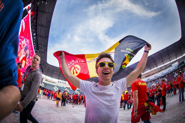 Love the samba - België - Zuid Korea @ Ghelamco arena Gent, picture 24, photographed by sven dullaert - FrontView Magazine