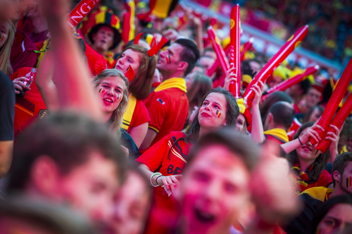 Love the samba - België - Zuid Korea @ Ghelamco arena Gent, picture 34, photographed by sven dullaert - FrontView Magazine