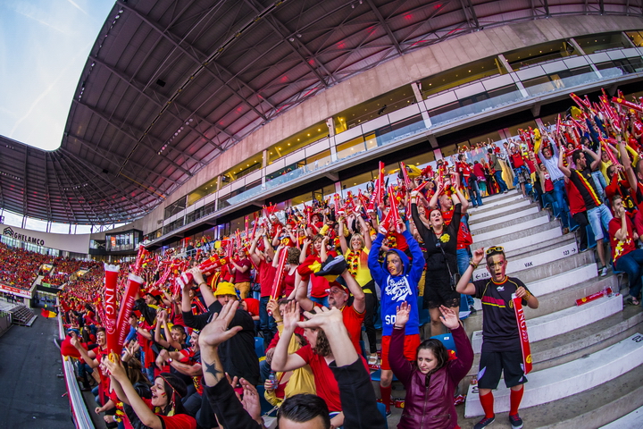 Love the samba - België - Zuid Korea @ Ghelamco arena Gent, picture 40, photographed by sven dullaert - FrontView Magazine