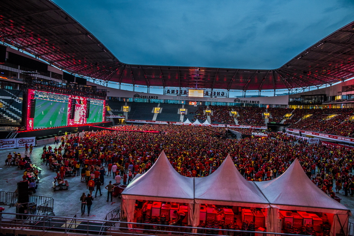 Love the samba - België - Zuid Korea @ Ghelamco arena Gent, picture 45, photographed by sven dullaert - FrontView Magazine