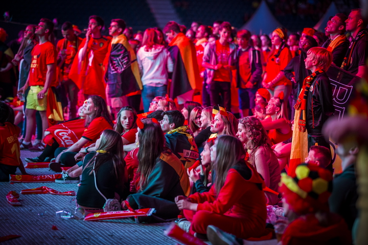 Love the samba - België - Zuid Korea @ Ghelamco arena Gent, picture 49, photographed by sven dullaert - FrontView Magazine
