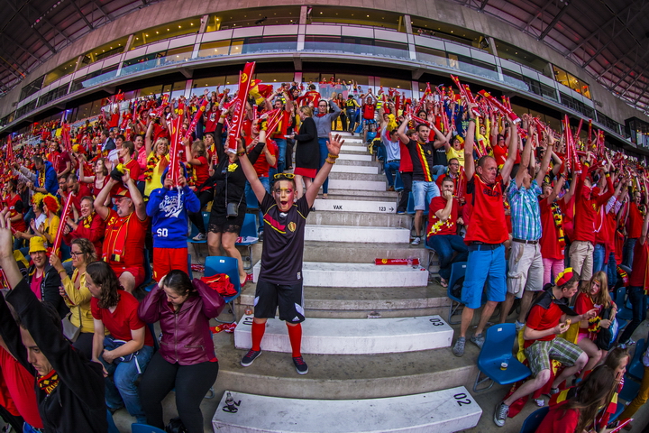 Love the samba - België - Zuid Korea @ Ghelamco arena Gent, picture 50, photographed by sven dullaert - FrontView Magazine
