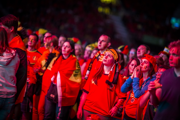 Love the samba - België - Zuid Korea @ Ghelamco arena Gent, picture 51, photographed by sven dullaert - FrontView Magazine