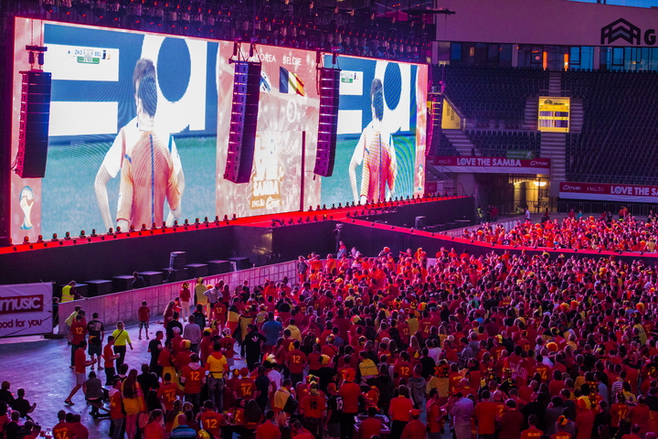 Love the samba - België - Zuid Korea @ Ghelamco arena Gent, picture 60, photographed by sven dullaert - FrontView Magazine