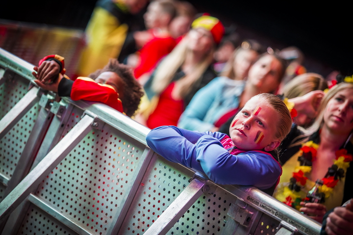Love the samba - België - Zuid Korea @ Ghelamco arena Gent, picture 67, photographed by sven dullaert - FrontView Magazine