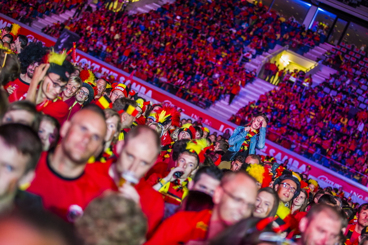 Love the samba - België - Zuid Korea @ Ghelamco arena Gent, picture 69, photographed by sven dullaert - FrontView Magazine