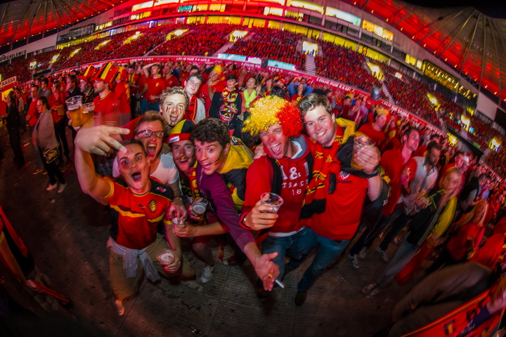 Love the samba - België - Zuid Korea @ Ghelamco arena Gent, picture 82, photographed by sven dullaert - FrontView Magazine