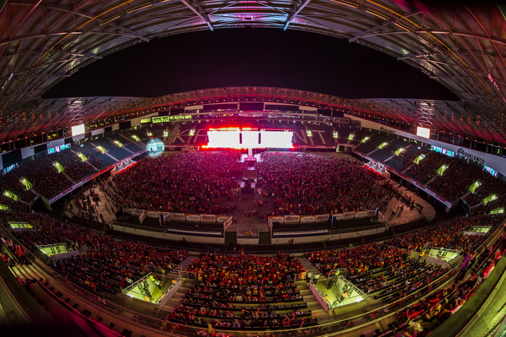 Love the samba - België - Zuid Korea @ Ghelamco arena Gent, picture 84, photographed by sven dullaert - FrontView Magazine