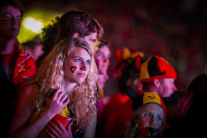 Love the samba - België - Zuid Korea @ Ghelamco arena Gent, picture 85, photographed by sven dullaert - FrontView Magazine