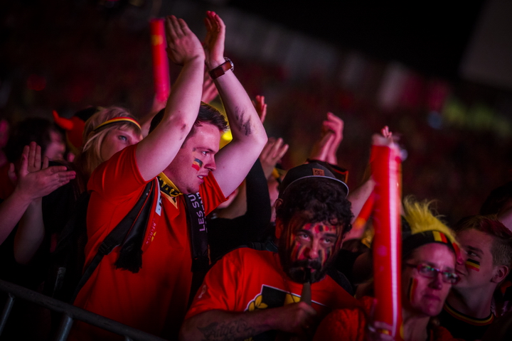 Love the samba - België - Zuid Korea @ Ghelamco arena Gent, picture 86, photographed by sven dullaert - FrontView Magazine