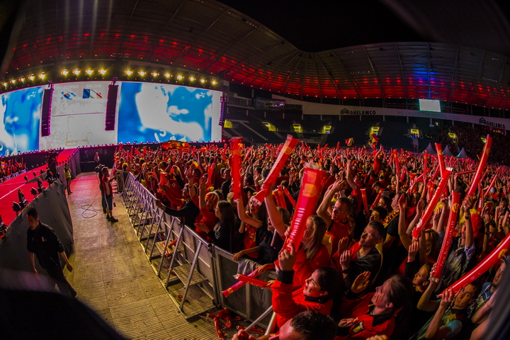 Love the samba - België - Zuid Korea @ Ghelamco arena Gent, picture 91, photographed by sven dullaert - FrontView Magazine
