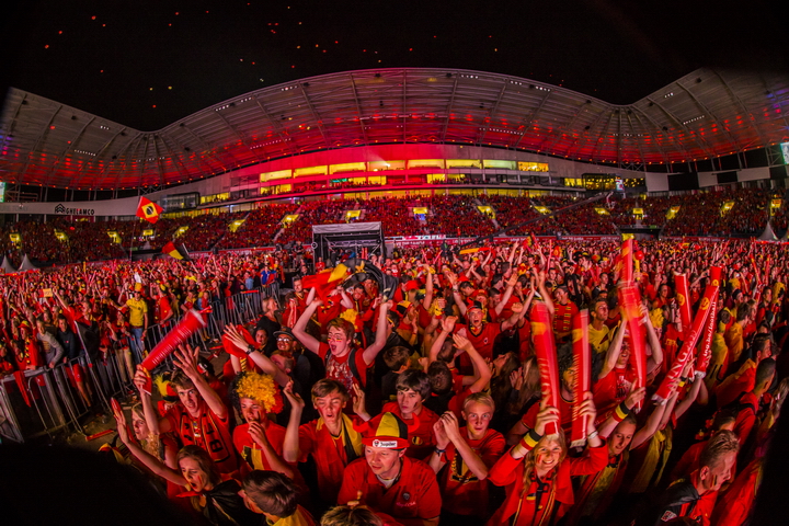 Love the samba - België - Zuid Korea @ Ghelamco arena Gent, picture 93, photographed by sven dullaert - FrontView Magazine