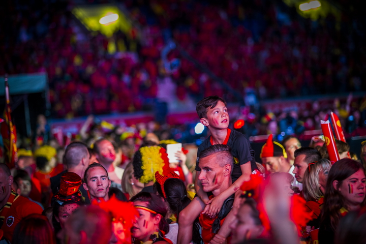 Love the samba - België - Zuid Korea @ Ghelamco arena Gent, picture 97, photographed by sven dullaert - FrontView Magazine