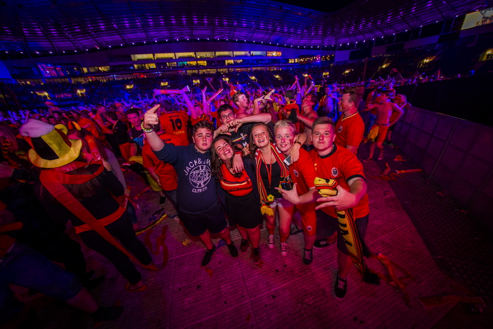 Love the samba - België - Zuid Korea @ Ghelamco arena Gent, picture 99, photographed by sven dullaert - FrontView Magazine
