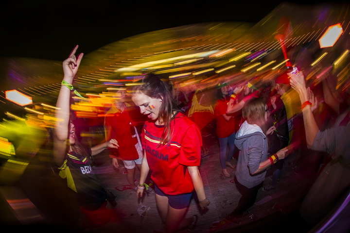 Love the samba - België - Zuid Korea @ Ghelamco arena Gent, picture 101, photographed by sven dullaert - FrontView Magazine