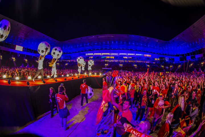 Love the samba - België - Zuid Korea @ Ghelamco arena Gent, picture 106, photographed by sven dullaert - FrontView Magazine