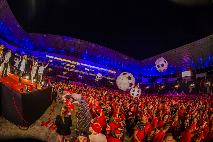Love the samba - België - Zuid Korea @ Ghelamco arena Gent, picture 107, photographed by sven dullaert - FrontView Magazine