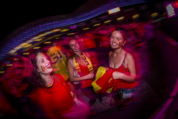 Love the samba - België - Zuid Korea @ Ghelamco arena Gent, picture 109, photographed by sven dullaert - FrontView Magazine