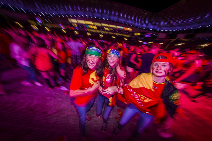 Love the samba - België - Zuid Korea @ Ghelamco arena Gent, picture 110, photographed by sven dullaert - FrontView Magazine