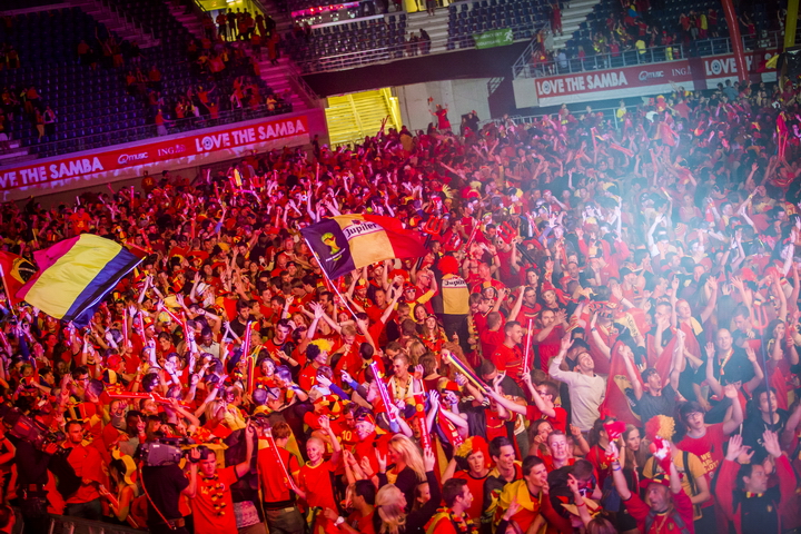 Love the samba - België - Zuid Korea @ Ghelamco arena Gent, picture 112, photographed by sven dullaert - FrontView Magazine