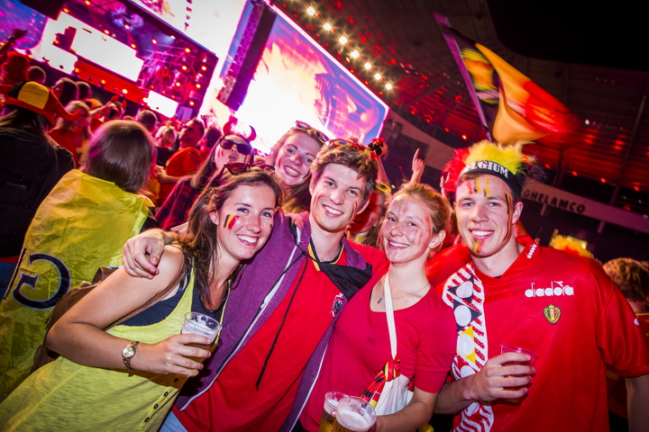 Love the samba - België - Zuid Korea @ Ghelamco arena Gent, picture 119, photographed by sven dullaert - FrontView Magazine