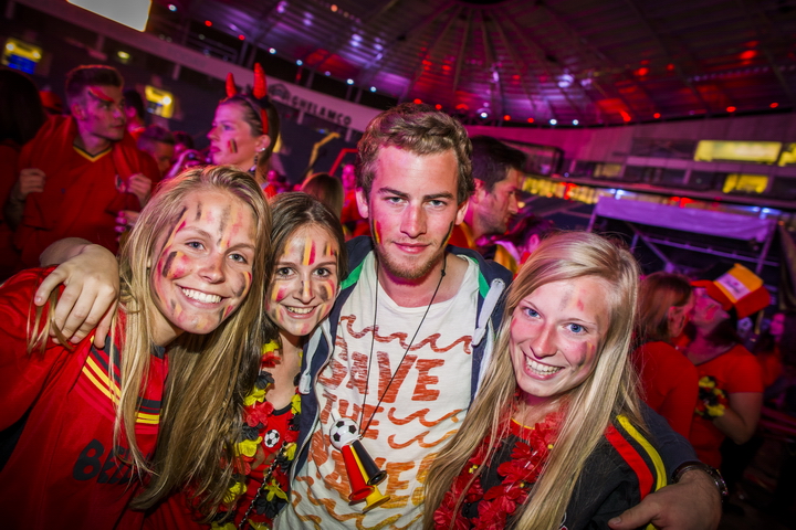 Love the samba - België - Zuid Korea @ Ghelamco arena Gent, picture 122, photographed by sven dullaert - FrontView Magazine