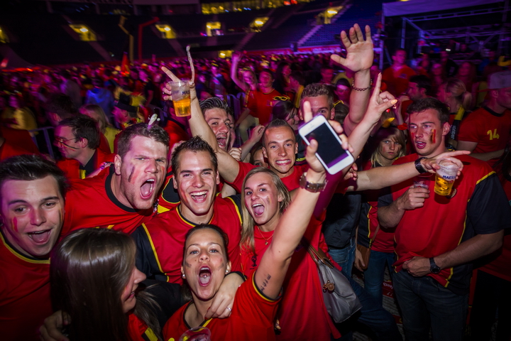 Love the samba - België - Zuid Korea @ Ghelamco arena Gent, picture 126, photographed by sven dullaert - FrontView Magazine