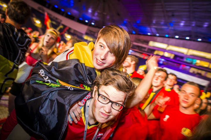 Love the samba - België - Zuid Korea @ Ghelamco arena Gent, picture 133, photographed by sven dullaert - FrontView Magazine