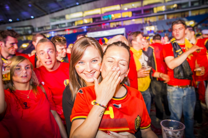 Love the samba - België - Zuid Korea @ Ghelamco arena Gent, picture 134, photographed by sven dullaert - FrontView Magazine