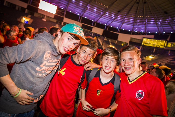 Love the samba - België - Zuid Korea @ Ghelamco arena Gent, picture 135, photographed by sven dullaert - FrontView Magazine