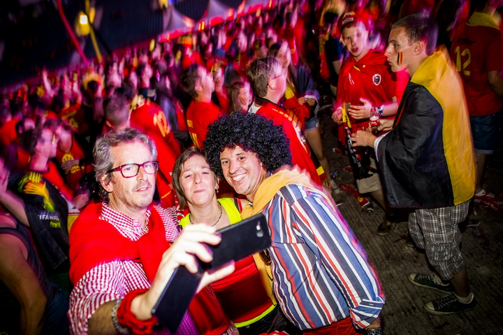 Love the samba - België - Zuid Korea @ Ghelamco arena Gent, picture 136, photographed by sven dullaert - FrontView Magazine