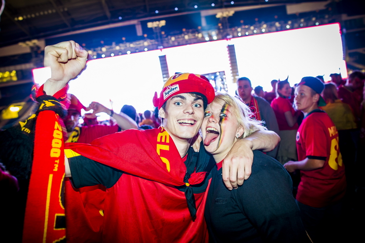 Love the samba - België - Zuid Korea @ Ghelamco arena Gent, picture 137, photographed by sven dullaert - FrontView Magazine